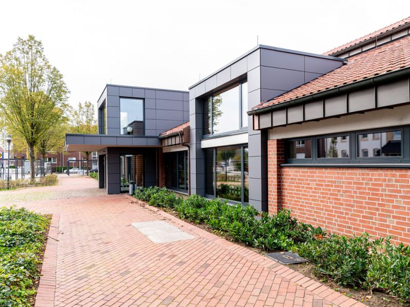 Weitere Ansicht der Fassade