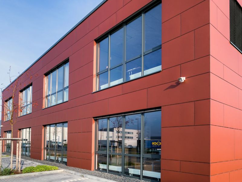 Weitere Ansicht der Fassade