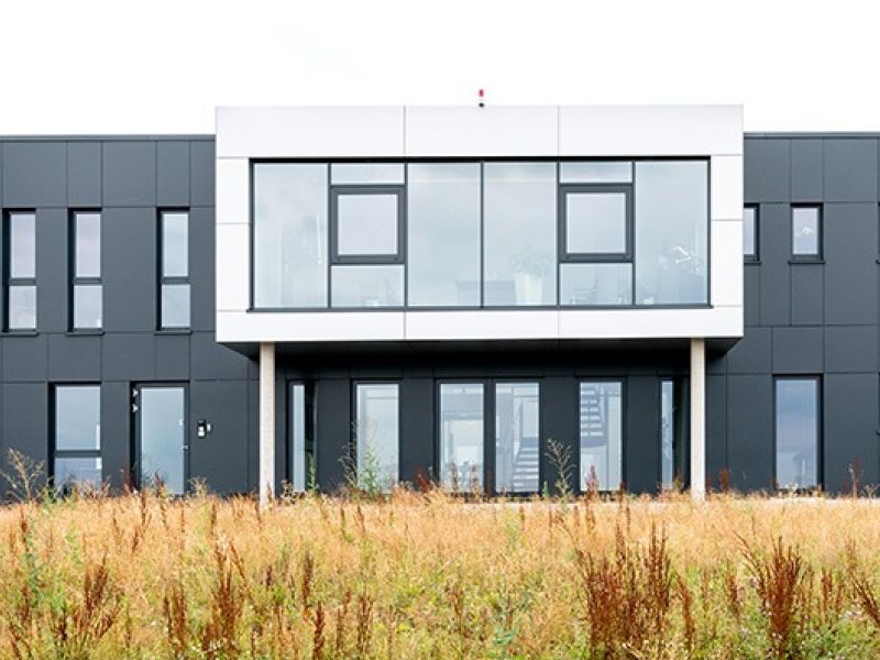 Weitere Ansicht der Fassade