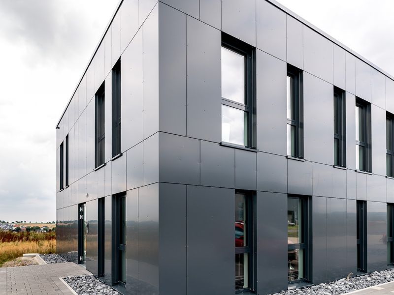 Weitere Ansicht der Fassade
