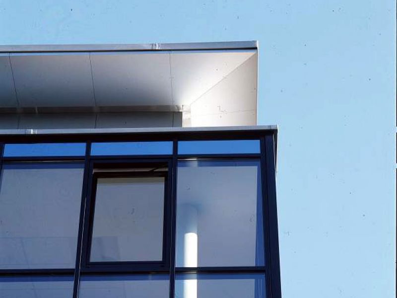 Weitere Ansicht der Fassade