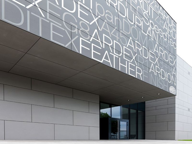 Weitere Ansicht der Fassade