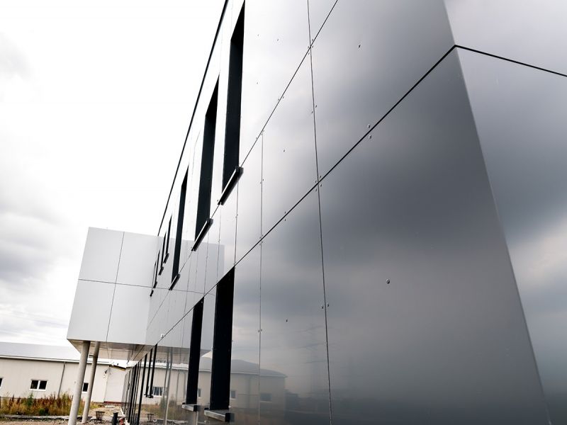 Weitere Ansicht der Fassade