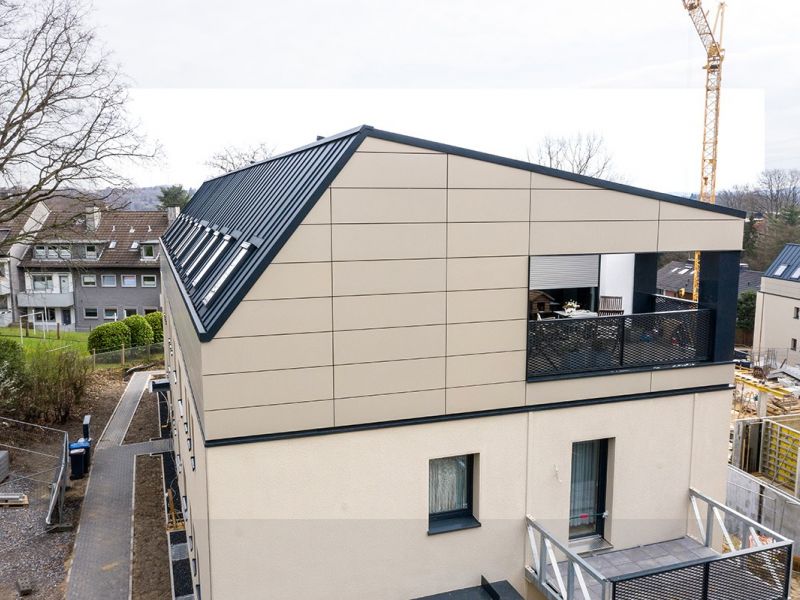 Weitere Ansicht der Bedachung