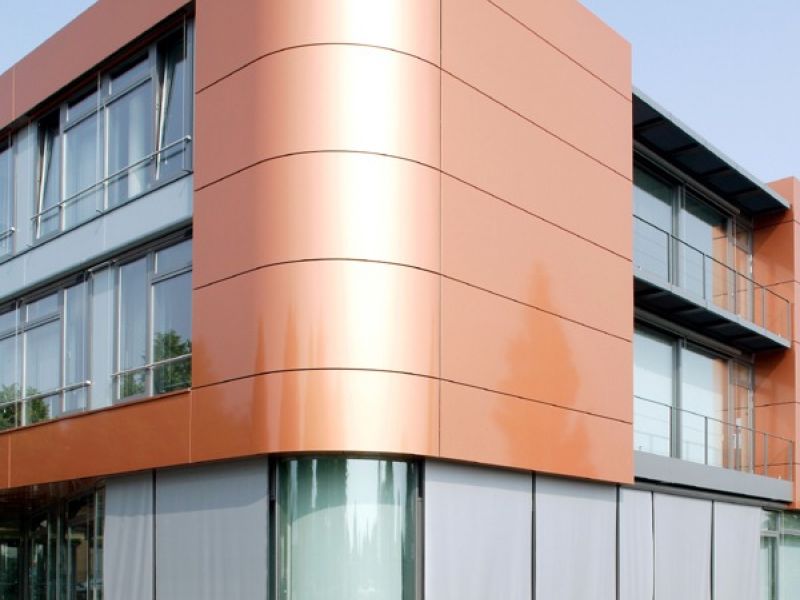 Weitere Ansicht der Fassade