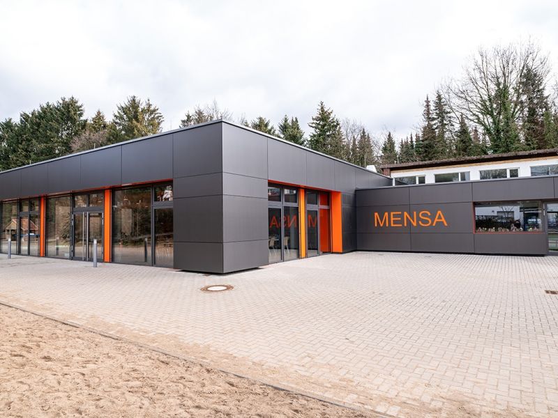 Weitere Ansicht der Fassade