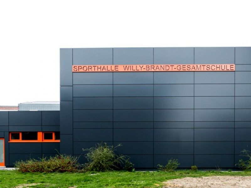 Weitere Ansicht der Fassade