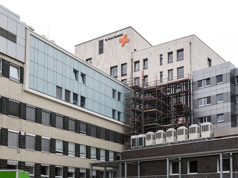 Weitere Ansicht der Fassade