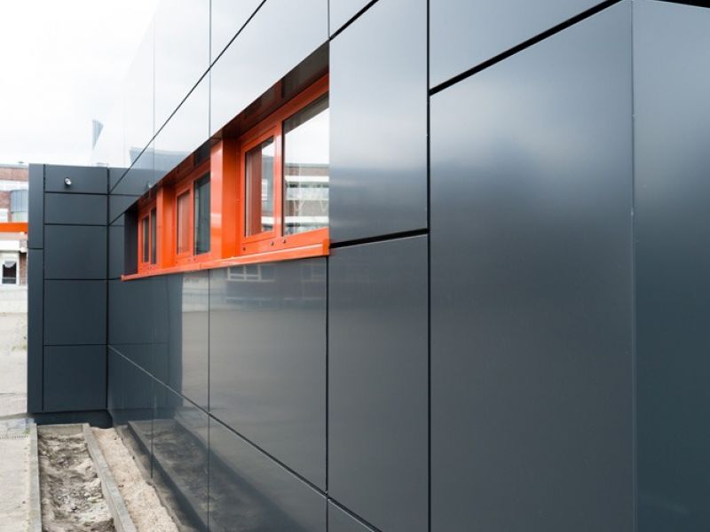 Weitere Ansicht der Fassade