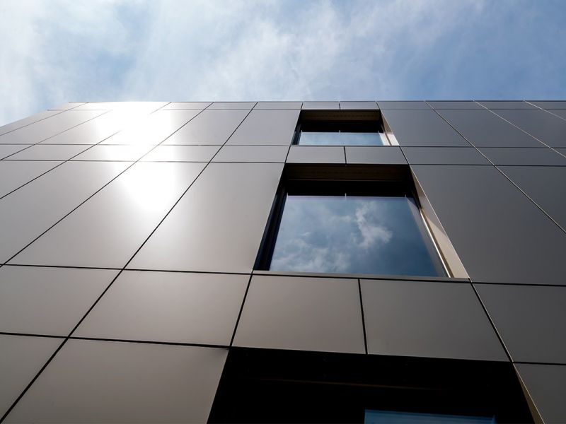 Weitere Ansicht der Fassade