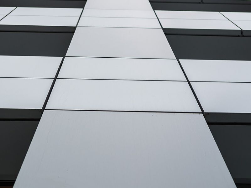 Weitere Ansicht der Fassade