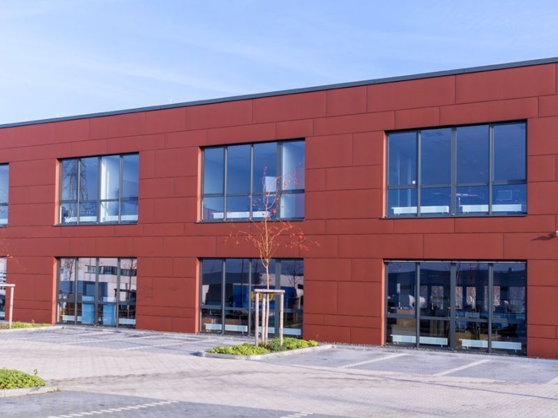 Weitere Ansicht der Fassade