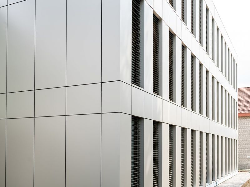Weitere Ansicht der Fassade