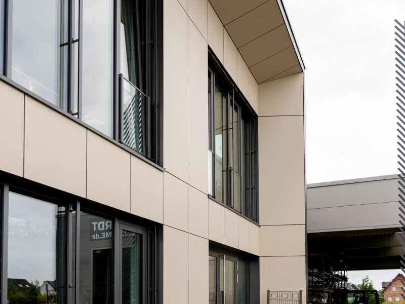 Weitere Ansicht der Fassade