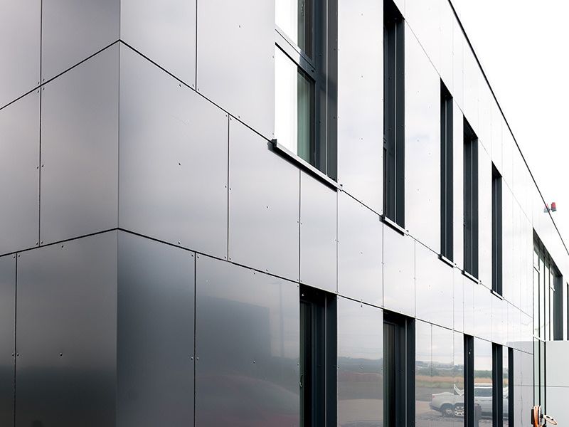 Weitere Ansicht der Fassade