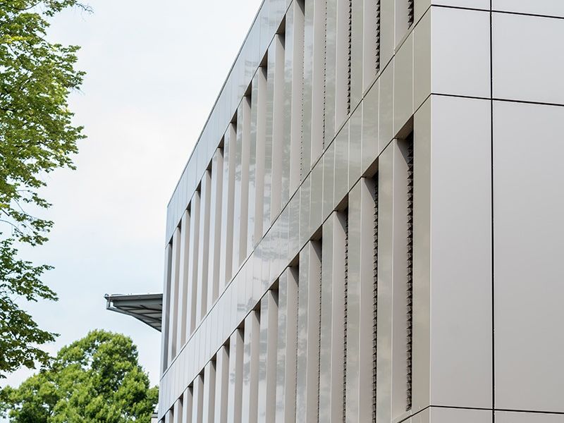 Weitere Ansicht der Fassade