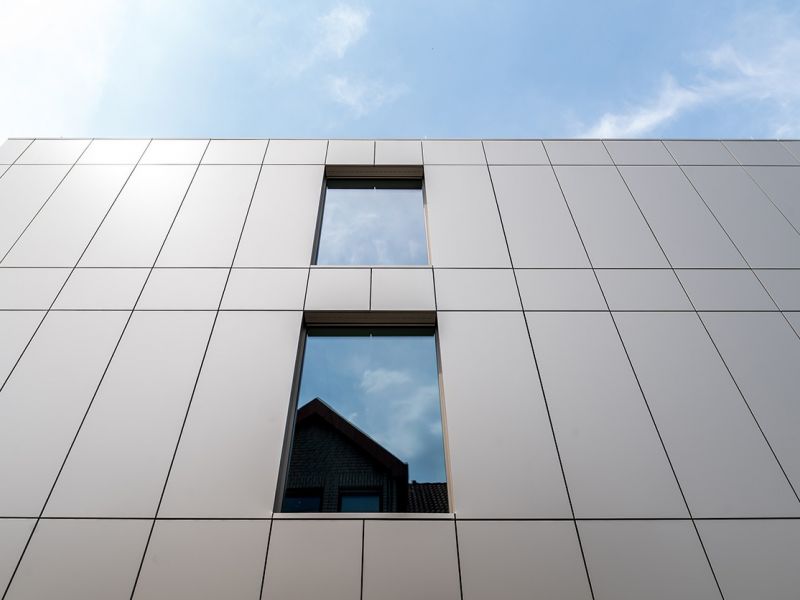 Weitere Ansicht der Fassade
