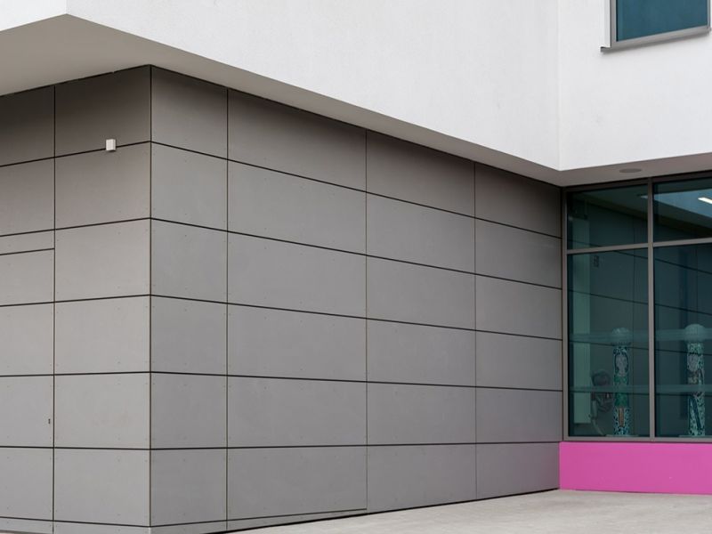 Weitere Ansicht der Fassade