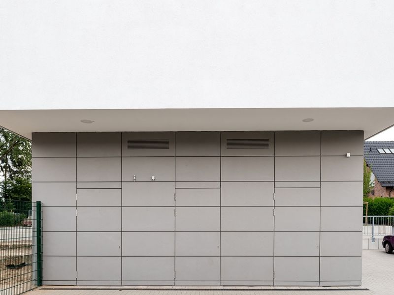 Weitere Ansicht der Fassade