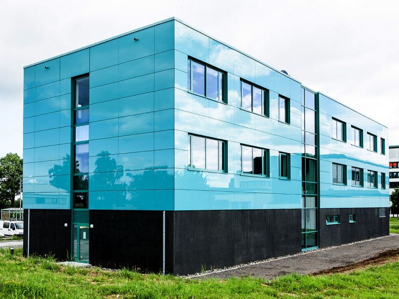 Weitere Ansicht der Fassade