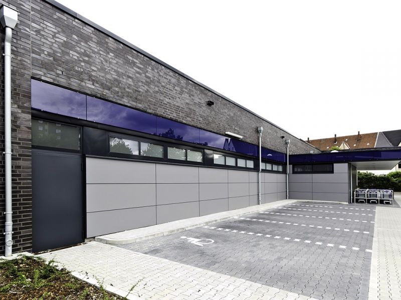 Weitere Ansicht der Fassade
