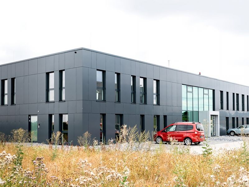 Weitere Ansicht der Fassade
