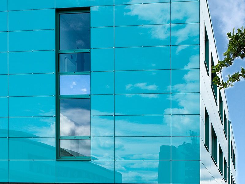 Weitere Ansicht der Fassade