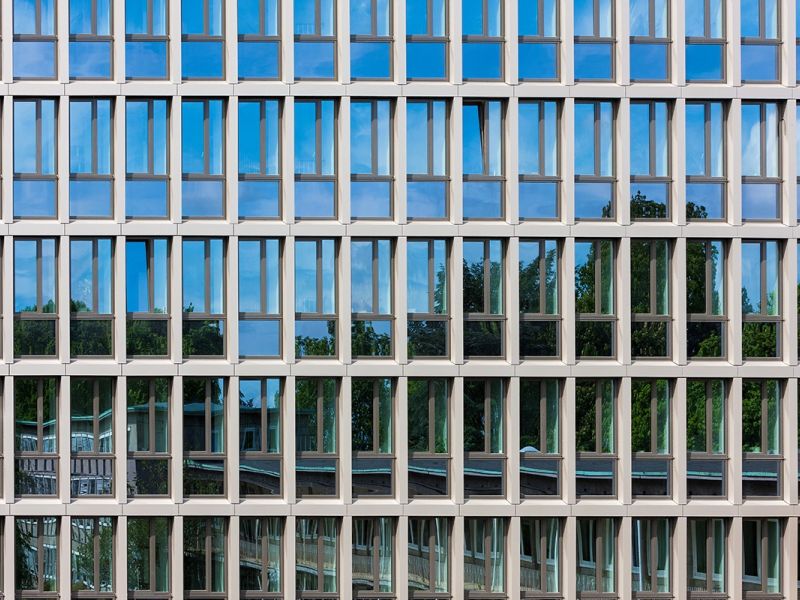 Weitere Ansicht der Fassade