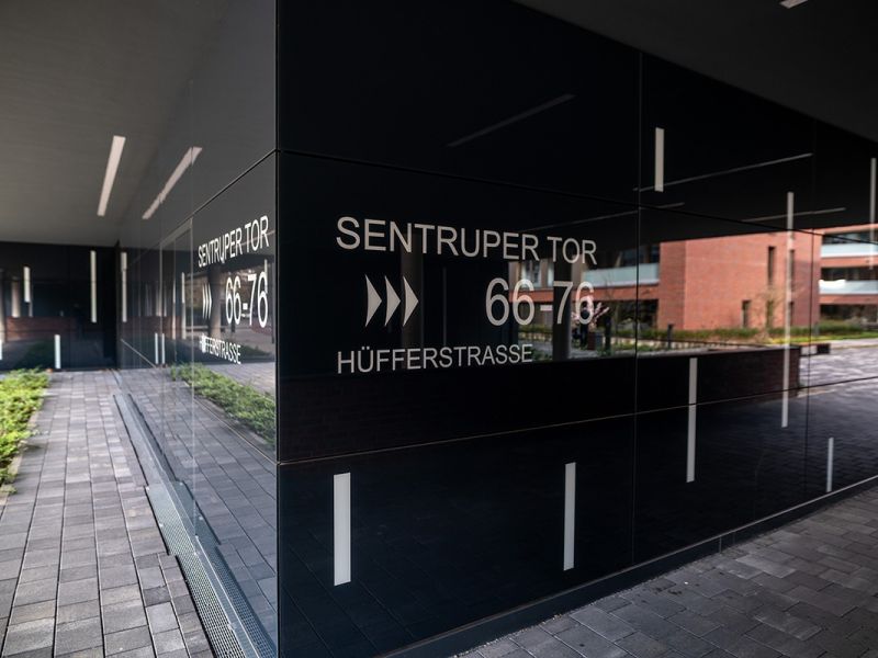 Fassade mit Digitaldruck Münster 
