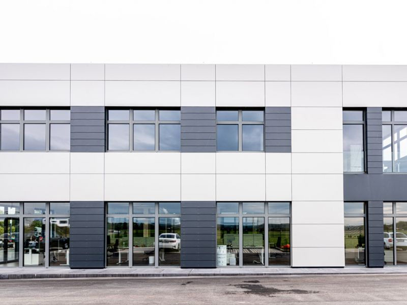 Weitere Ansicht der Fassade