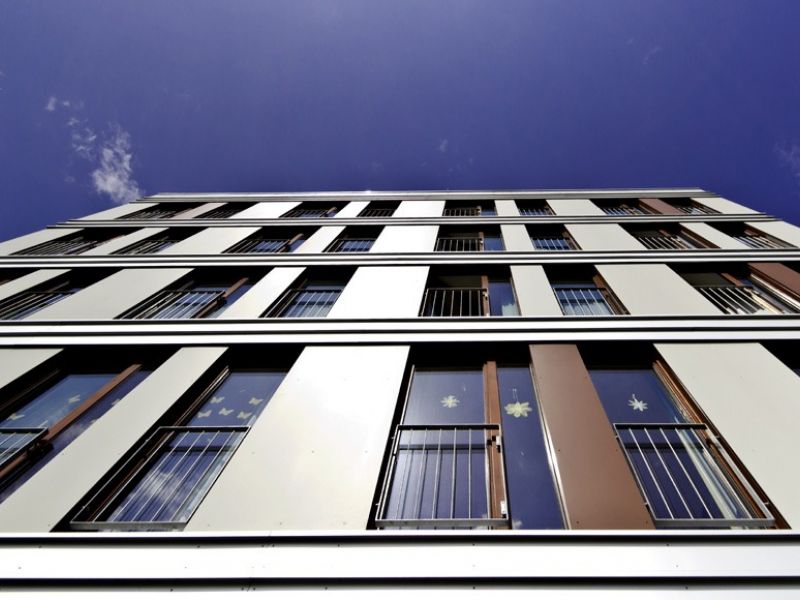 Weitere Ansicht der Fassade