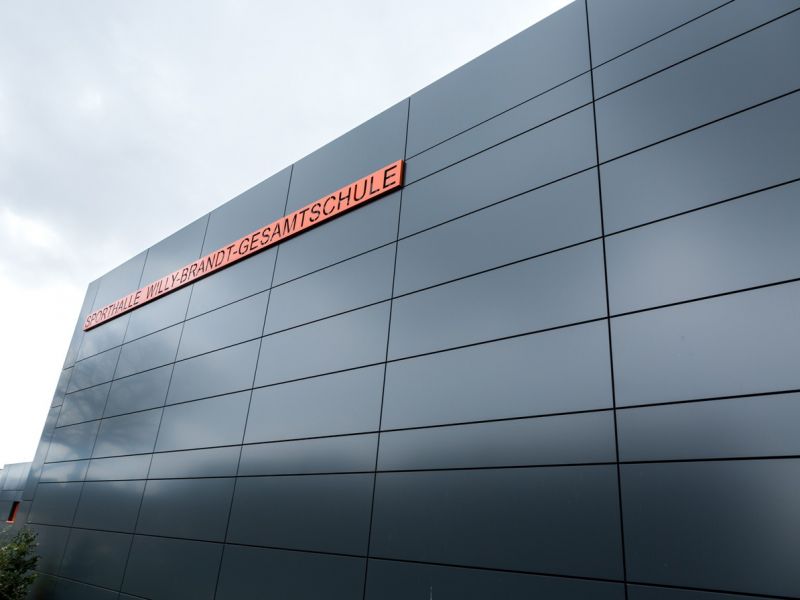 Weitere Ansicht der Fassade