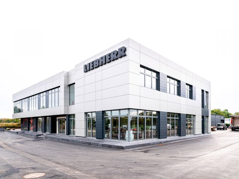 Weitere Ansicht der Fassade