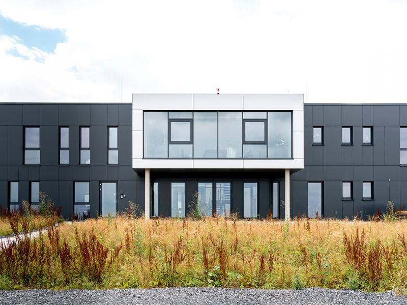 Weitere Ansicht der Fassade