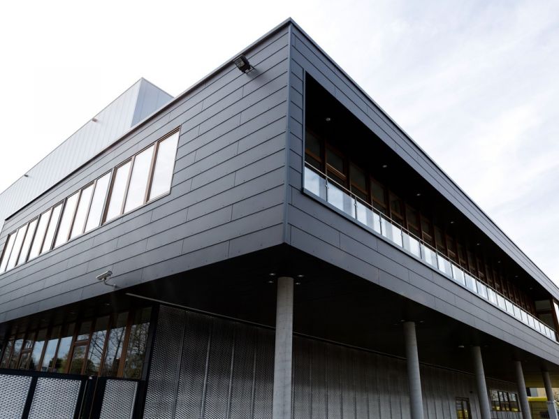Weitere Ansicht der Fassade