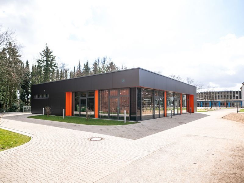 Weitere Ansicht der Fassade