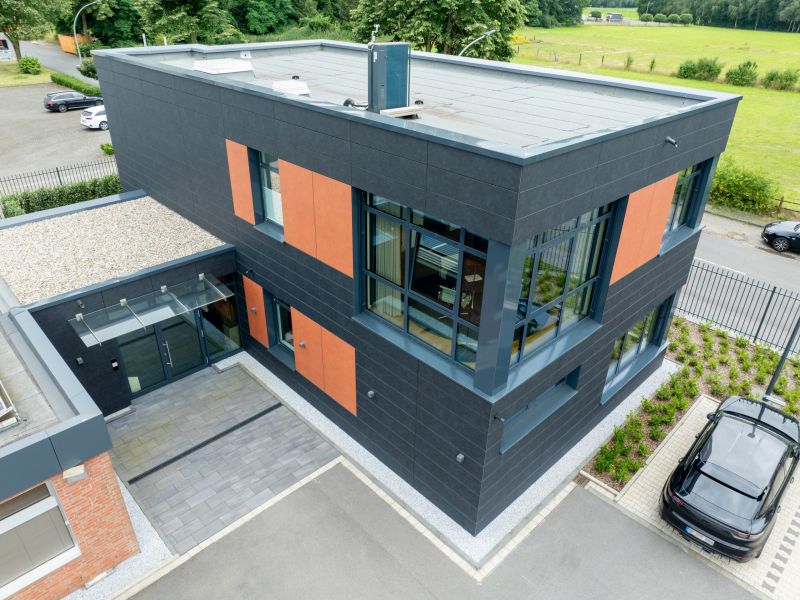 Weitere Ansicht der Fassade