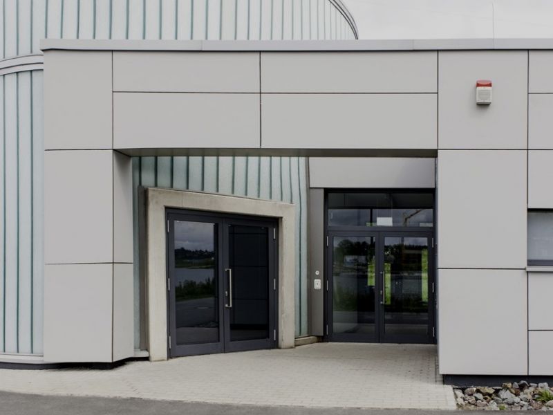 Weitere Ansicht der Fassade