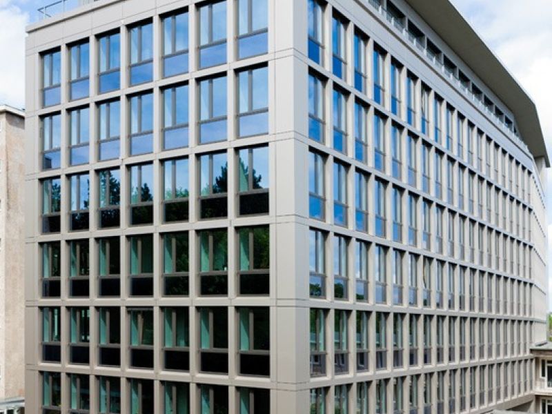 Weitere Ansicht der Fassade