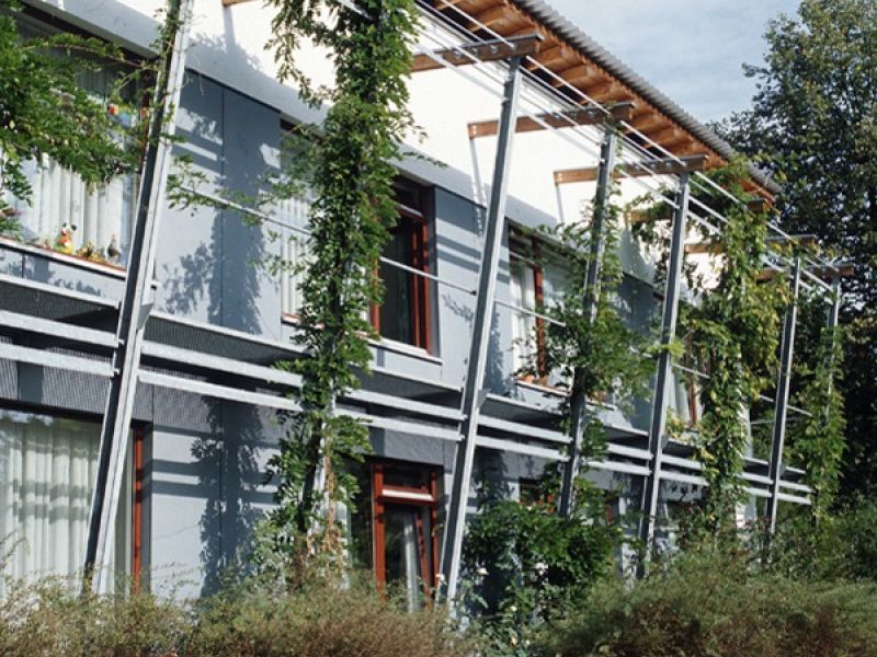 Weitere Ansicht der Fassade