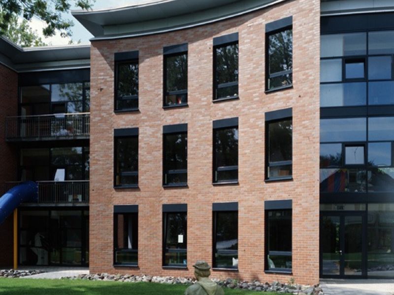Weitere Ansicht der Fassade