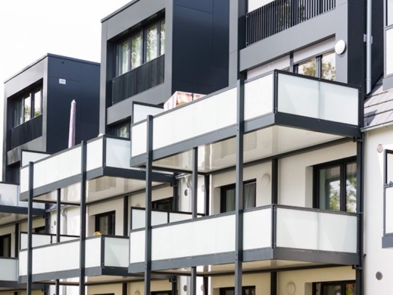 Weitere Ansicht der Fassade