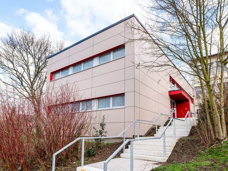 Weitere Ansicht der Fassade
