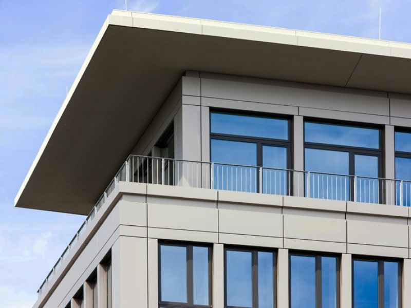 Weitere Ansicht der Fassade